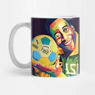 pele pop art Mug